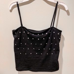 Bedazzled Gem tank top
